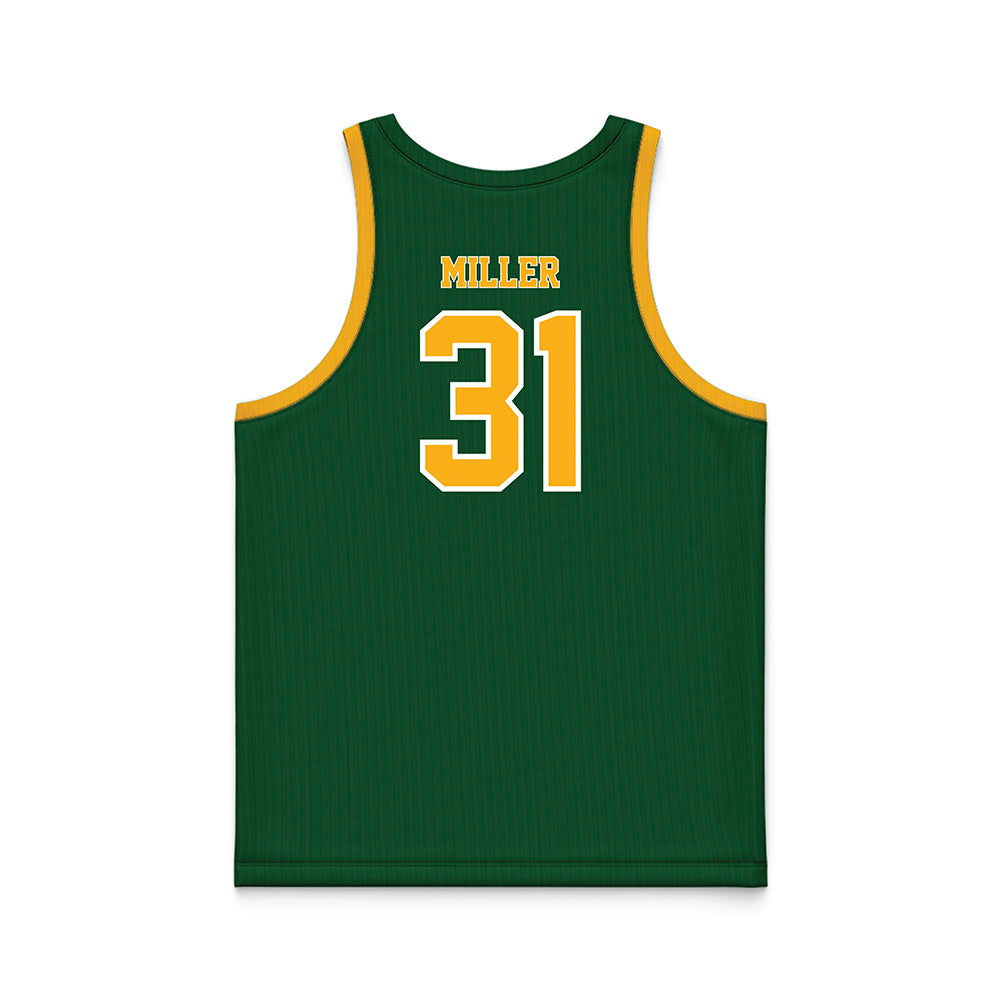 UAB - NCAA Women's Basketball : Mari Miller - Green Basketball Jersey-1