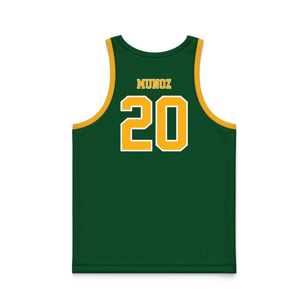 UAB - NCAA Women's Basketball : Sofia Munoz - Green Basketball Jersey-1