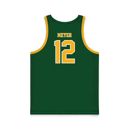 UAB - NCAA Men's Basketball : Jacob Meyer - Green Basketball Jersey-1