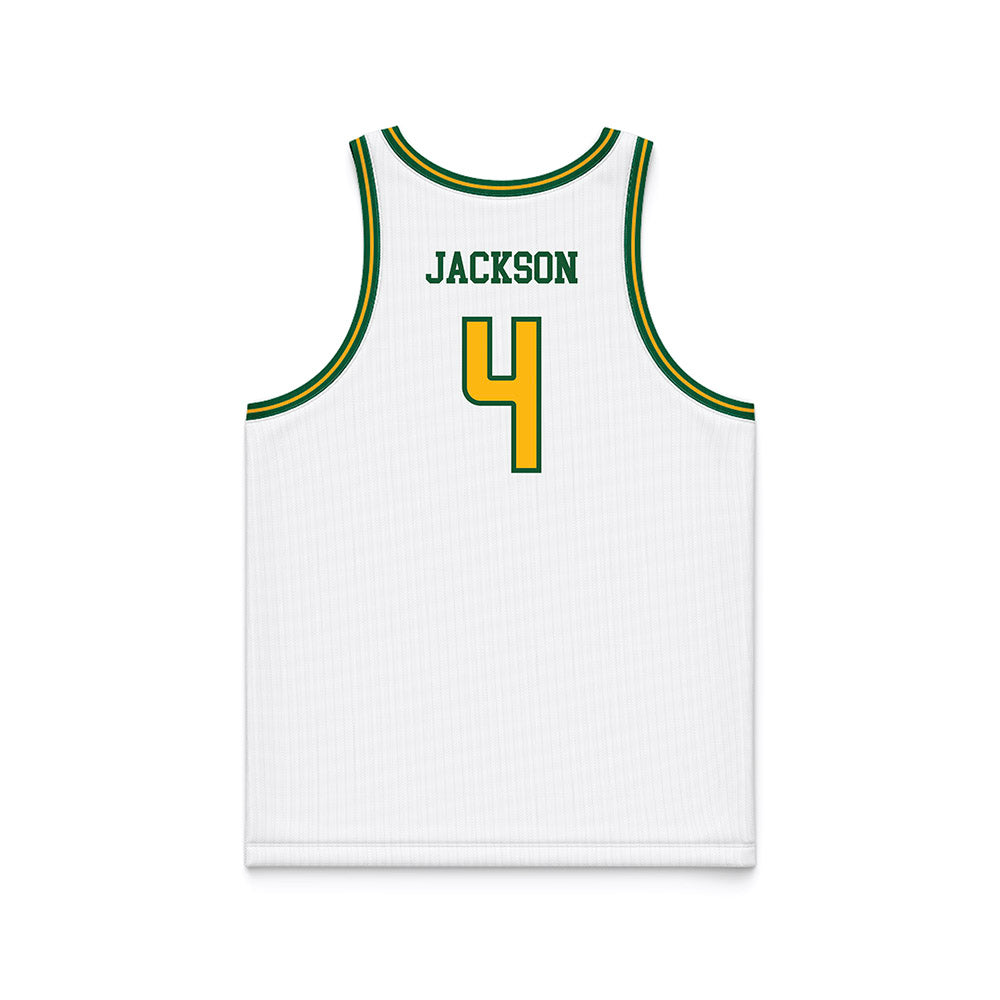 UAB - NCAA Women's Basketball : Hailey Jackson - White Basketball Jersey-1
