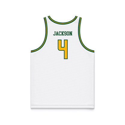 UAB - NCAA Women's Basketball : Hailey Jackson - White Basketball Jersey-1