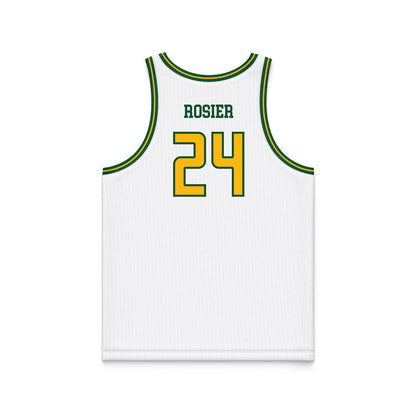 UAB - NCAA Women's Basketball : Jordan Rosier - White Basketball Jersey-1