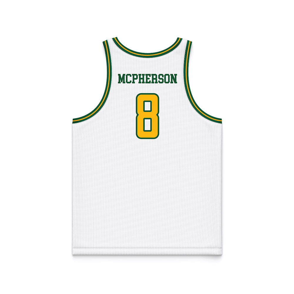 UAB - NCAA Men's Basketball : Quaran McPherson - White Basketball Jersey-1