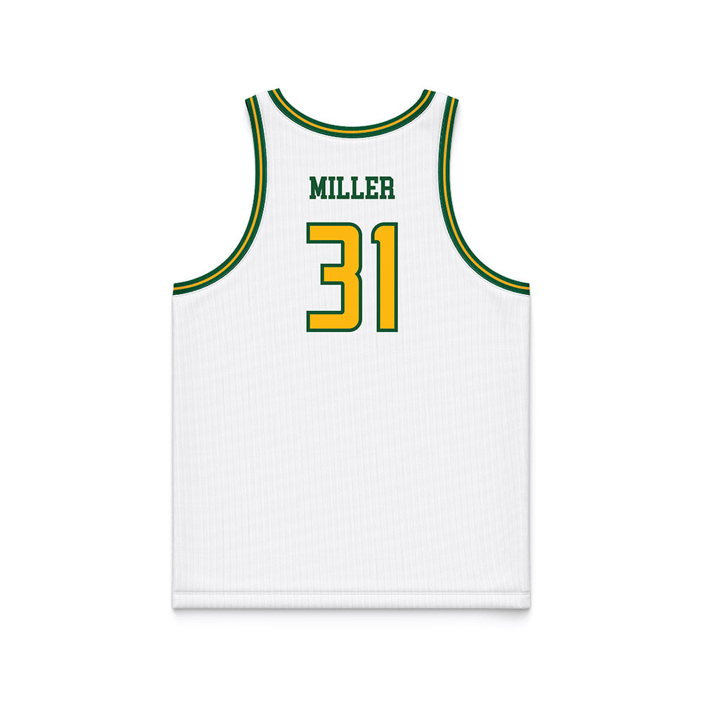 UAB - NCAA Women's Basketball : Mari Miller - White Basketball Jersey-1
