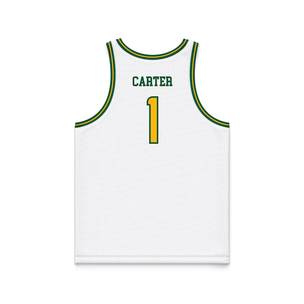 UAB - NCAA Women's Basketball : Eleecia Carter - White Basketball Jersey-1