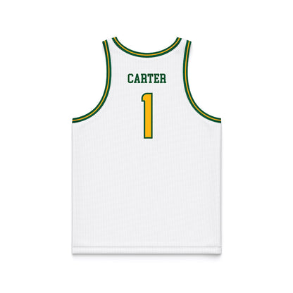 UAB - NCAA Women's Basketball : Eleecia Carter - White Basketball Jersey-1