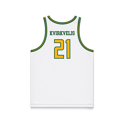 UAB - NCAA Women's Basketball : Lika Kvirkvelis - White Basketball Jersey-1