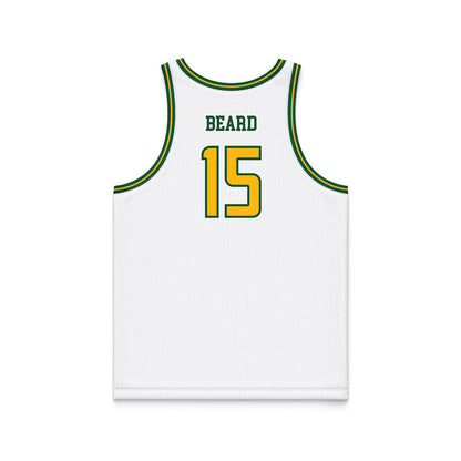 UAB - NCAA Men's Basketball : Chance Beard - White Basketball Jersey-1