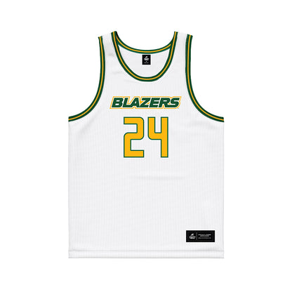UAB - NCAA Women's Basketball : Jordan Rosier - White Basketball Jersey-0