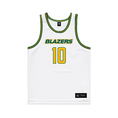 UAB - NCAA Women's Basketball : Riley Talbert - White Basketball Jersey-0