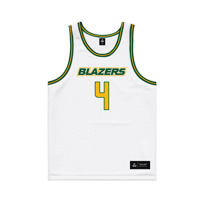UAB - NCAA Women's Basketball : Hailey Jackson - White Basketball Jersey-0