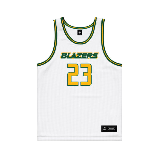 UAB - NCAA Women's Basketball : Cali Smallwood - White Basketball Jersey-0