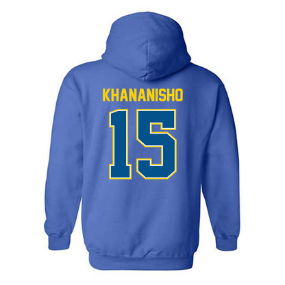 Delaware - NCAA Women's Soccer : Rianna Khananisho - Classic Fashion Shersey Hooded Sweatshirt-2