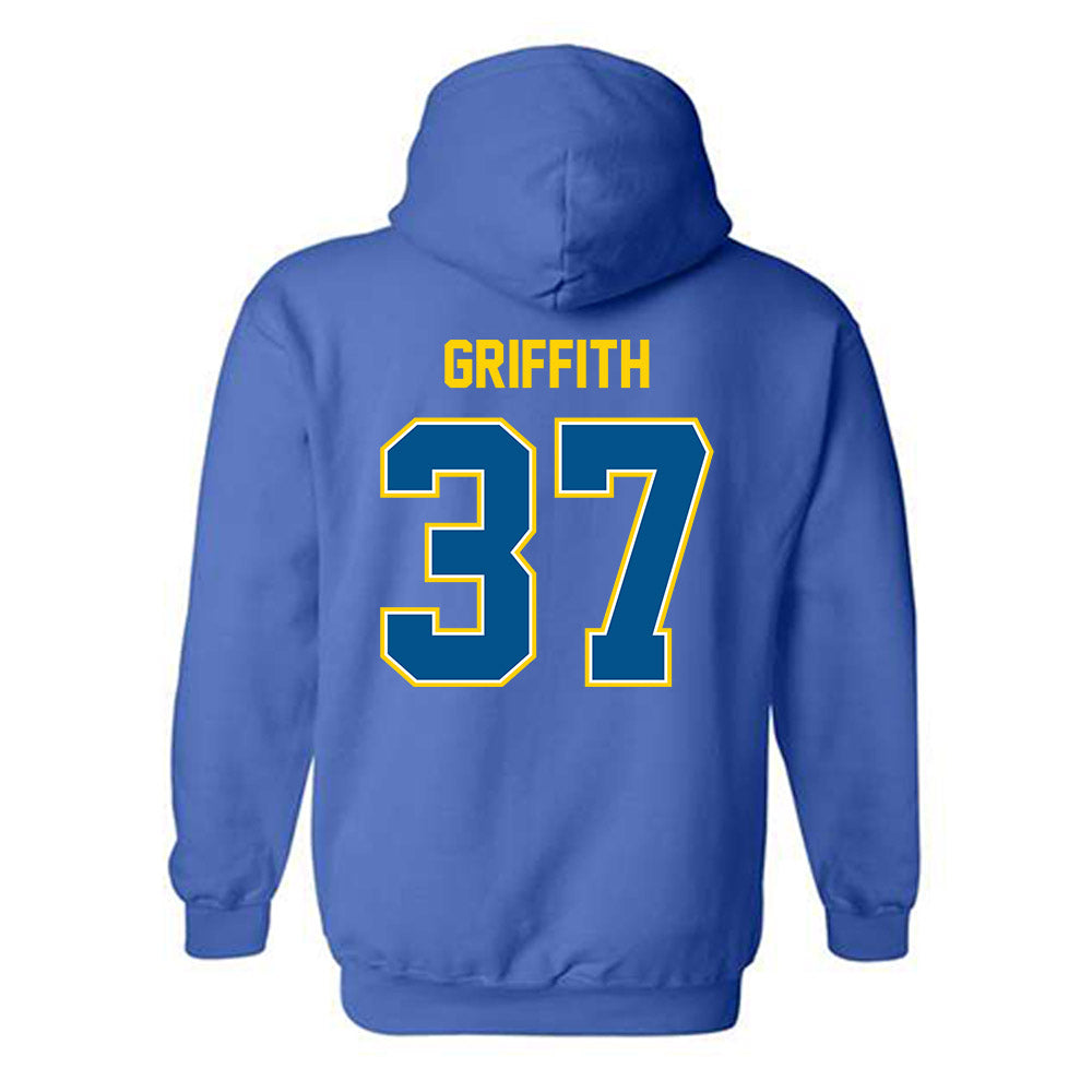 Delaware - NCAA Football : Dillon Griffith - Classic Fashion Shersey Hooded Sweatshirt-1