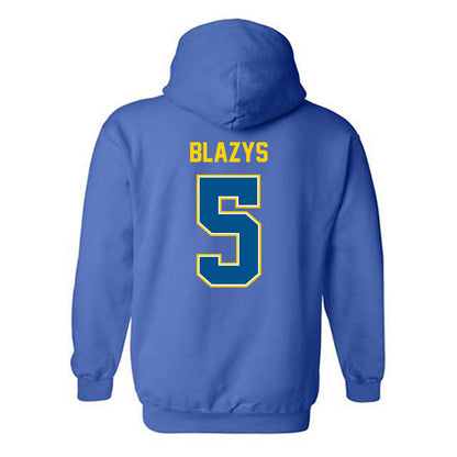 Delaware - NCAA Softball : Caylin Blazys - Classic Fashion Shersey Hooded Sweatshirt-1