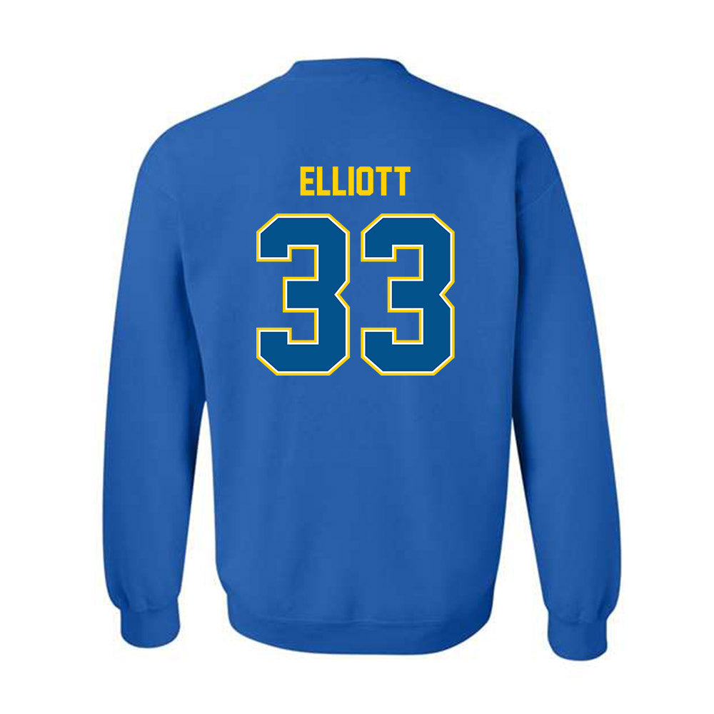 Delaware - NCAA Men's Soccer : JoJo Elliott - Classic Fashion Shersey Crewneck Sweatshirt-1