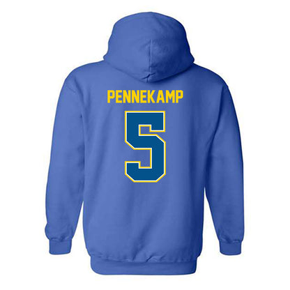 Delaware - NCAA Women's Lacrosse : Katie Pennekamp - Classic Fashion Shersey Hooded Sweatshirt-1