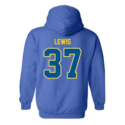 Delaware - NCAA Baseball : Evan Lewis - Hooded Sweatshirt