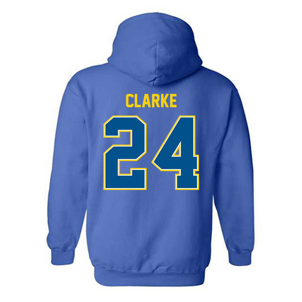 Delaware - NCAA Women's Field Hockey : Katie Clarke - Classic Fashion Shersey Hooded Sweatshirt-1