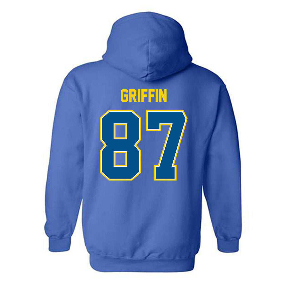 Delaware - NCAA Football : Carson Griffin - Classic Fashion Shersey Hooded Sweatshirt-1