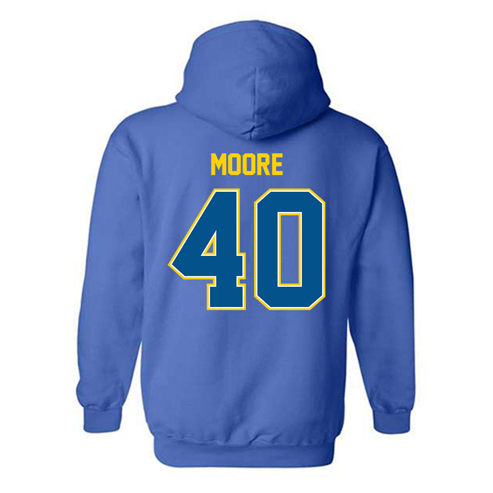 Delaware - NCAA Football : Scott Moore - Classic Fashion Shersey Hooded Sweatshirt-1