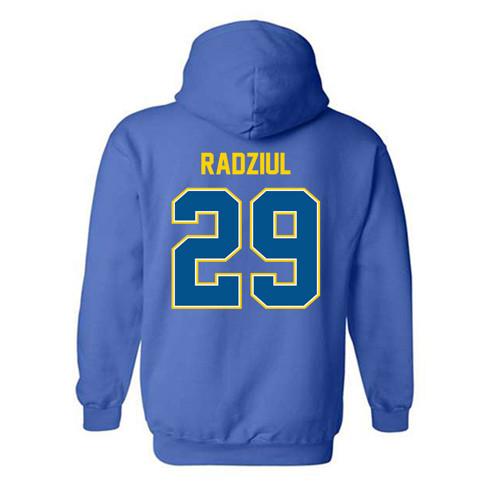 Delaware - NCAA Women's Lacrosse : Kennedy Radziul - Classic Fashion Shersey Hooded Sweatshirt-1
