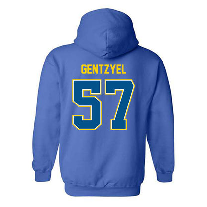 Delaware - NCAA Football : Gehret Gentzyel - Classic Fashion Shersey Hooded Sweatshirt-1