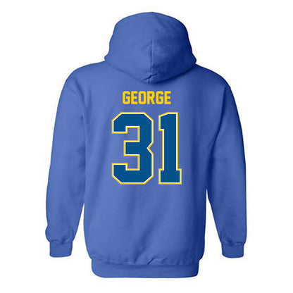 Delaware - NCAA Women's Lacrosse : Maddie George - Classic Fashion Shersey Hooded Sweatshirt-1