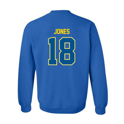 Delaware - NCAA Men's Soccer : Luke Jones - Classic Fashion Shersey Crewneck Sweatshirt-1