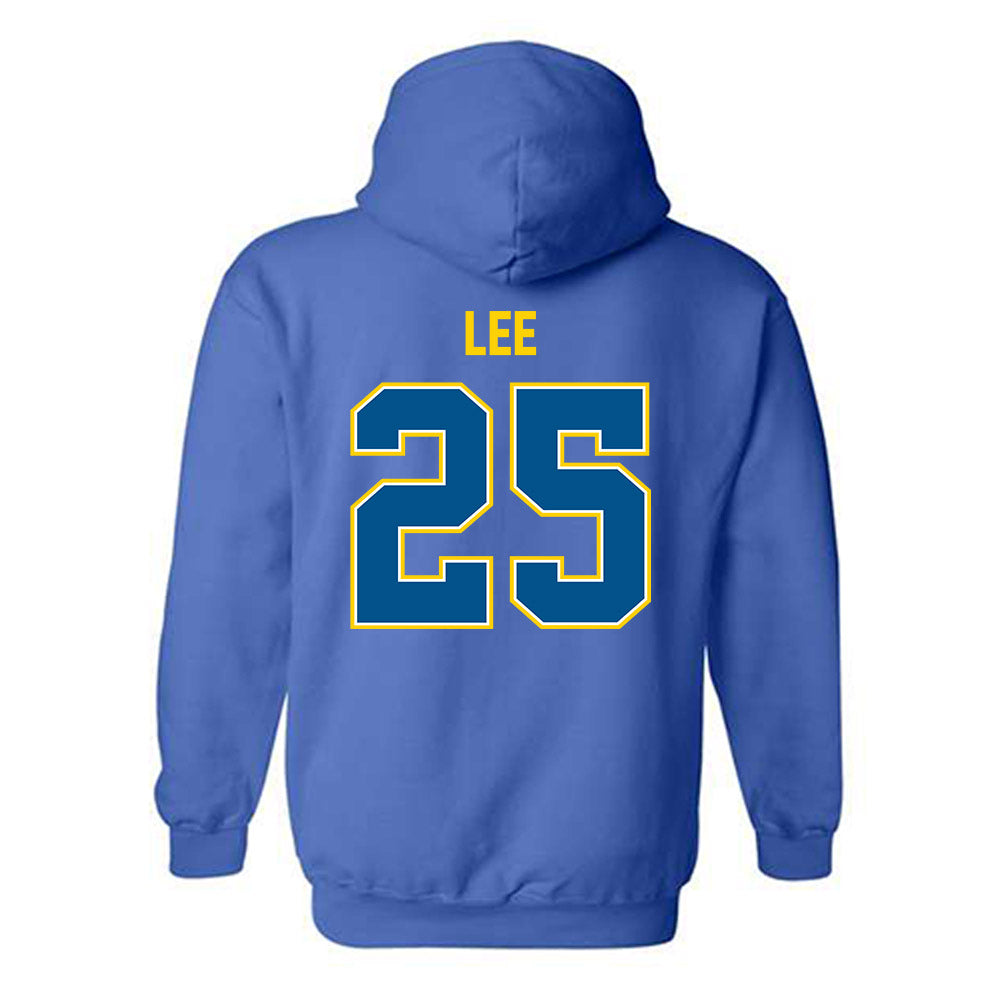 Delaware - NCAA Football : Azir lee - Classic Fashion Shersey Hooded Sweatshirt-1
