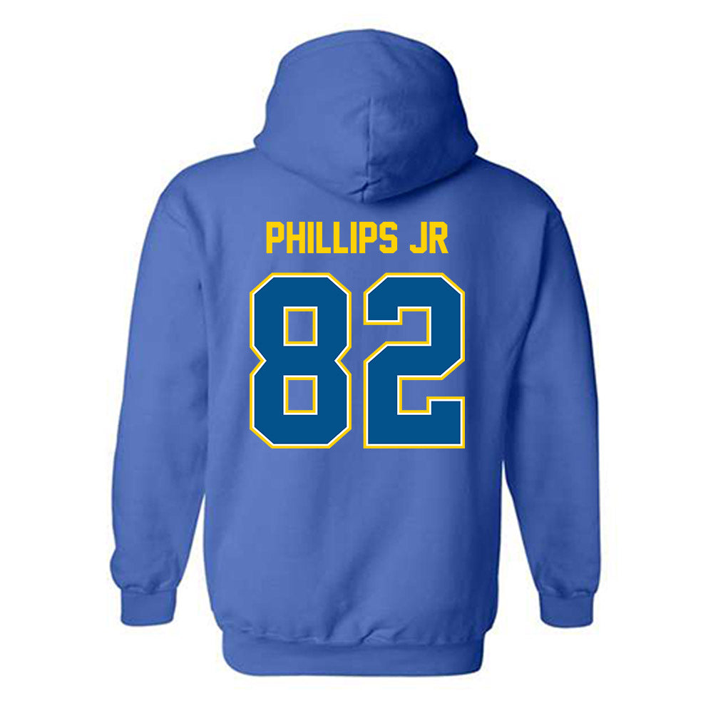 Delaware - NCAA Football : Derrick Phillips Jr - Classic Fashion Shersey Hooded Sweatshirt-1