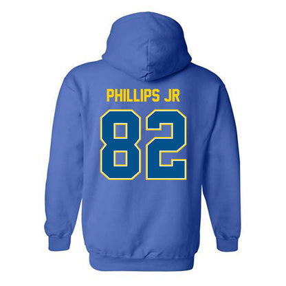 Delaware - NCAA Football : Derrick Phillips Jr - Classic Fashion Shersey Hooded Sweatshirt-1