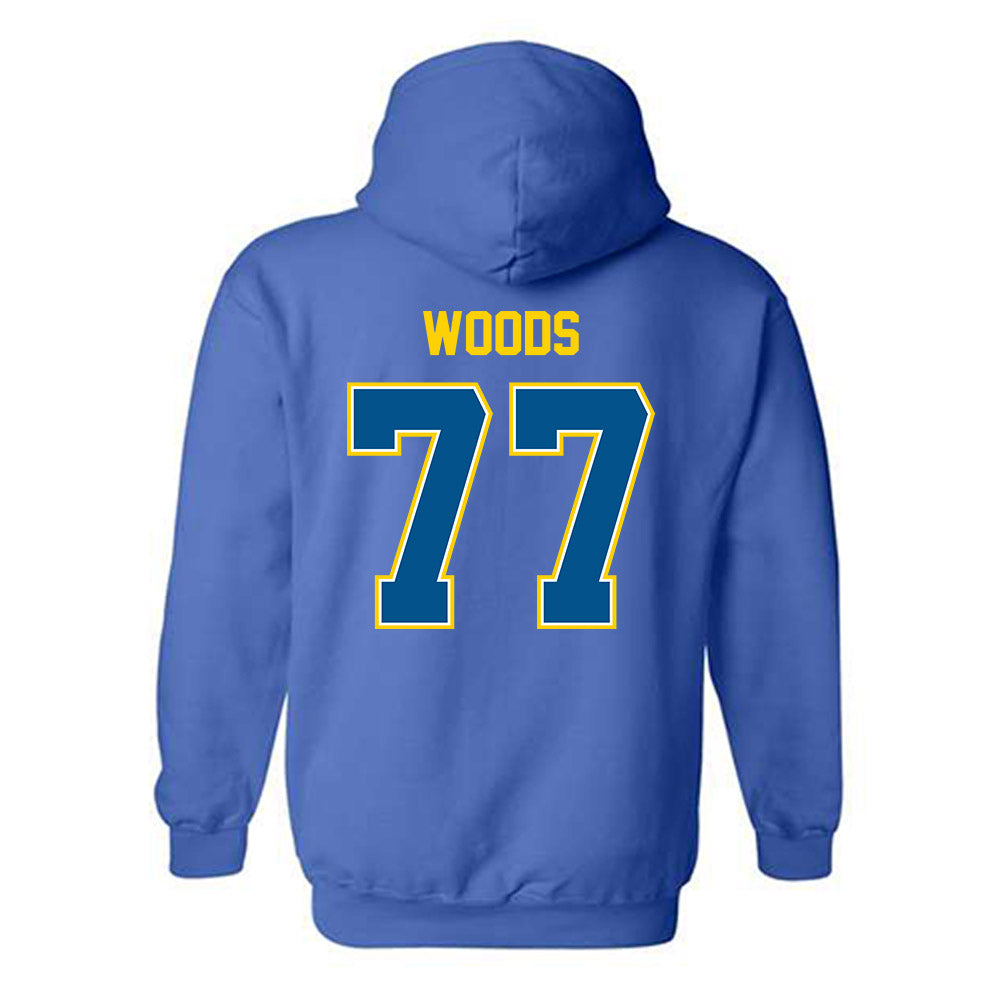 Delaware - NCAA Softball : Claire Woods - Classic Fashion Shersey Hooded Sweatshirt-1