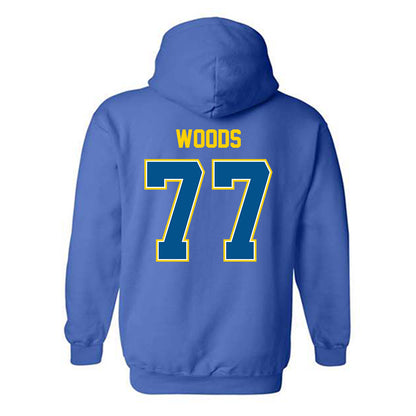 Delaware - NCAA Softball : Claire Woods - Classic Fashion Shersey Hooded Sweatshirt-1