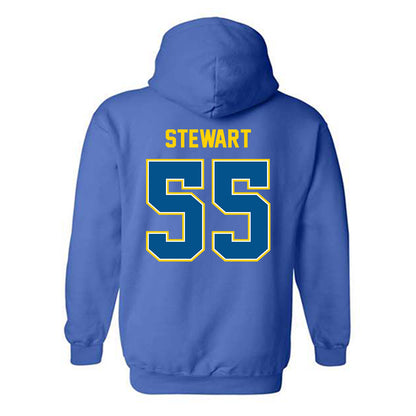 Delaware - NCAA Football : Dylan Stewart - Classic Fashion Shersey Hooded Sweatshirt-1