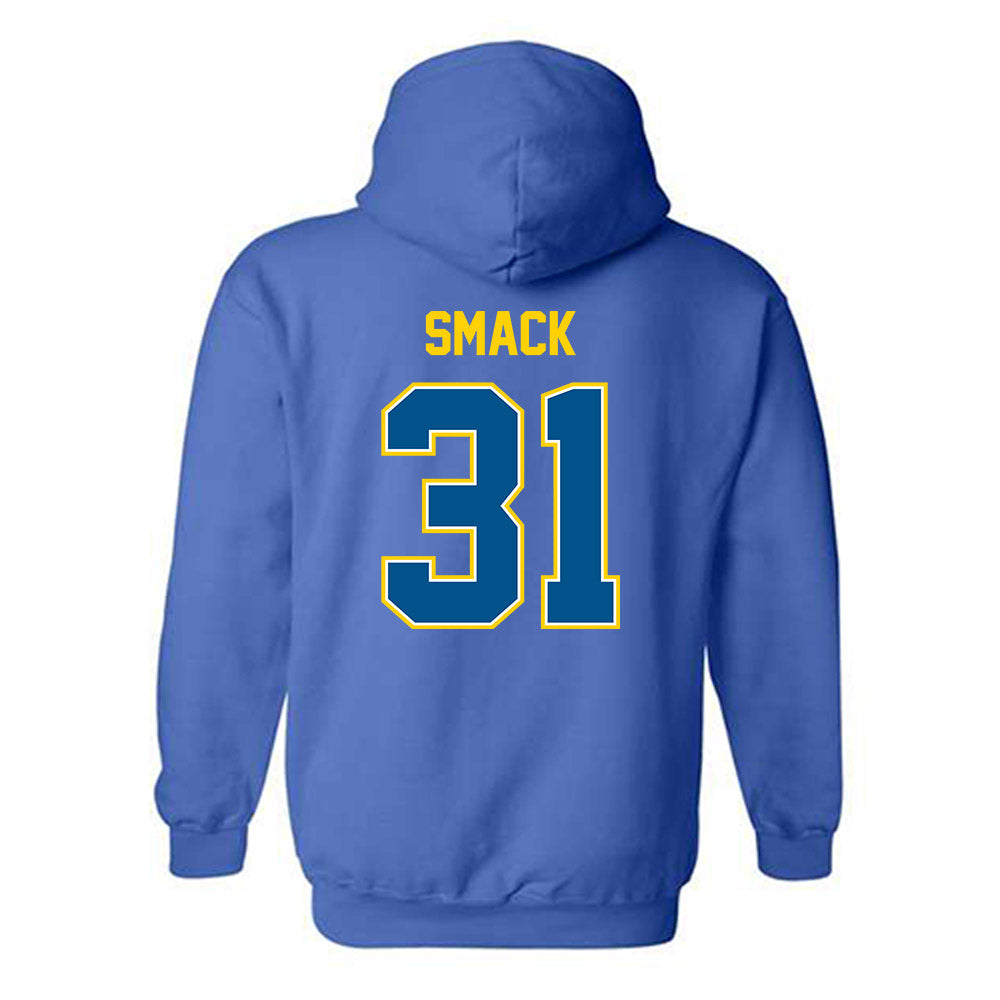 Delaware - NCAA Football : Tucker Smack - Classic Fashion Shersey Hooded Sweatshirt-1
