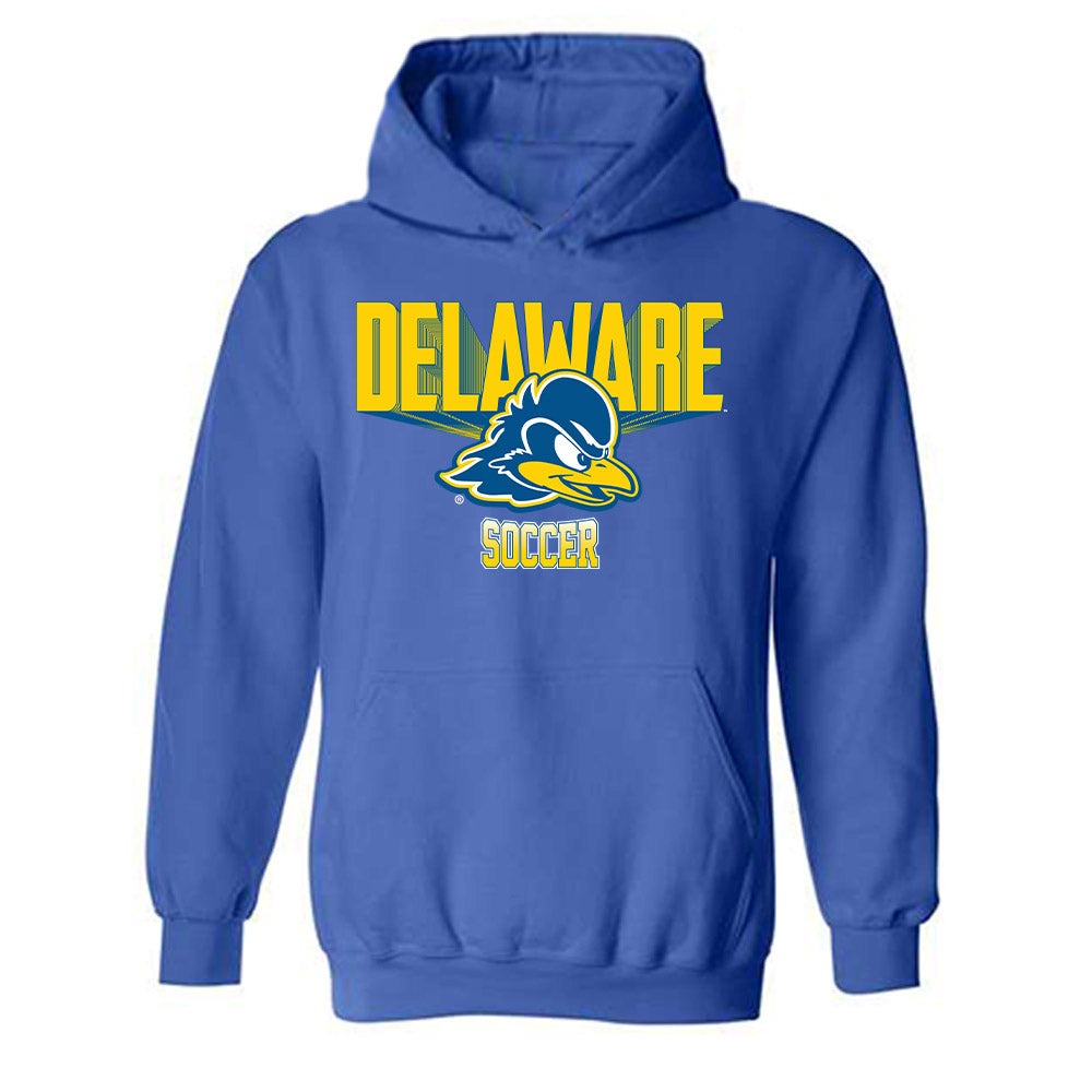 Delaware - NCAA Women's Soccer : Claire Ballinger - Classic Fashion Shersey Hooded Sweatshirt-1