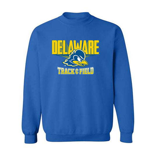 Delaware - NCAA Women's Track & Field : Riley Fayer - Classic Fashion Shersey Crewneck Sweatshirt-0