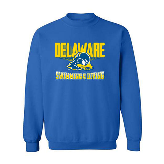 Delaware - NCAA Men's Swimming & Diving : Keagan Eisenhofer - Classic Fashion Shersey Crewneck Sweatshirt-0