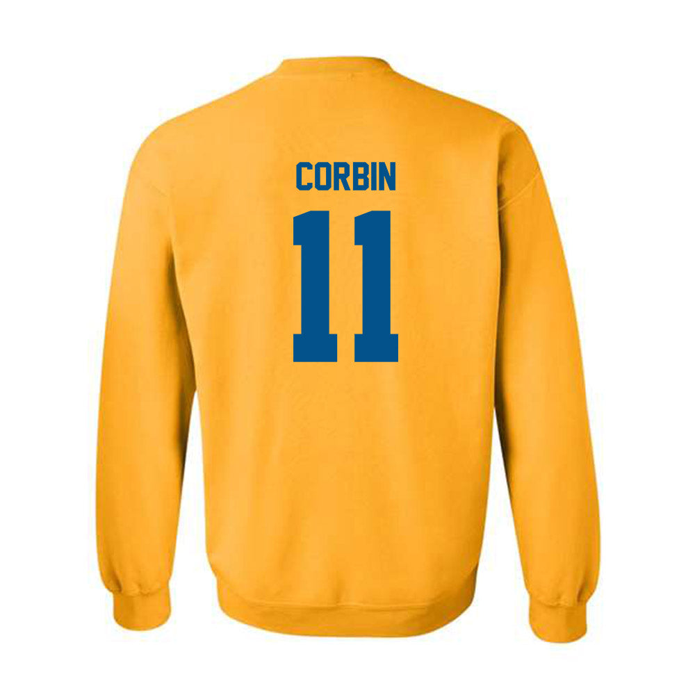 Delaware - NCAA Football : Jawarren Corbin - Classic Fashion Shersey Crewneck Sweatshirt-1