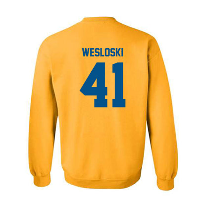 Delaware - NCAA Men's Lacrosse : Brady Wesloski - Classic Fashion Shersey Crewneck Sweatshirt-1