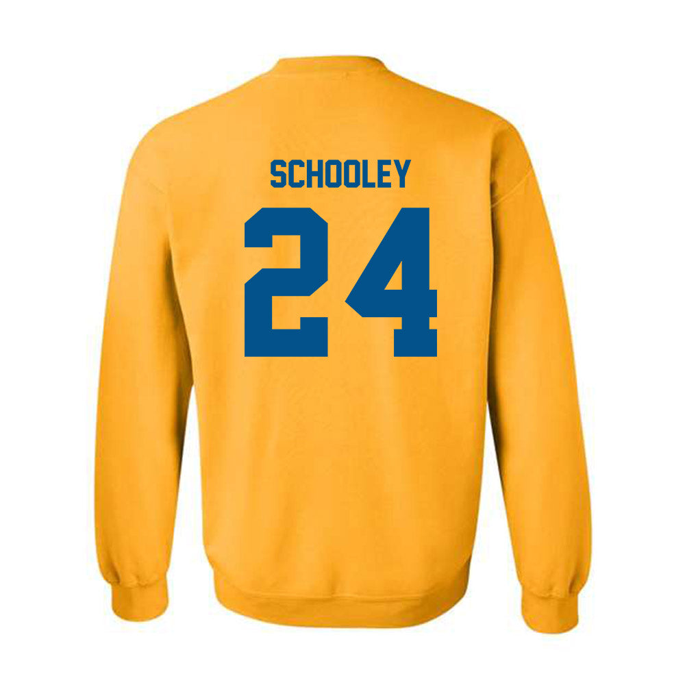 Delaware - NCAA Ice Hockey : Taylor Schooley - Classic Fashion Shersey Crewneck Sweatshirt-1