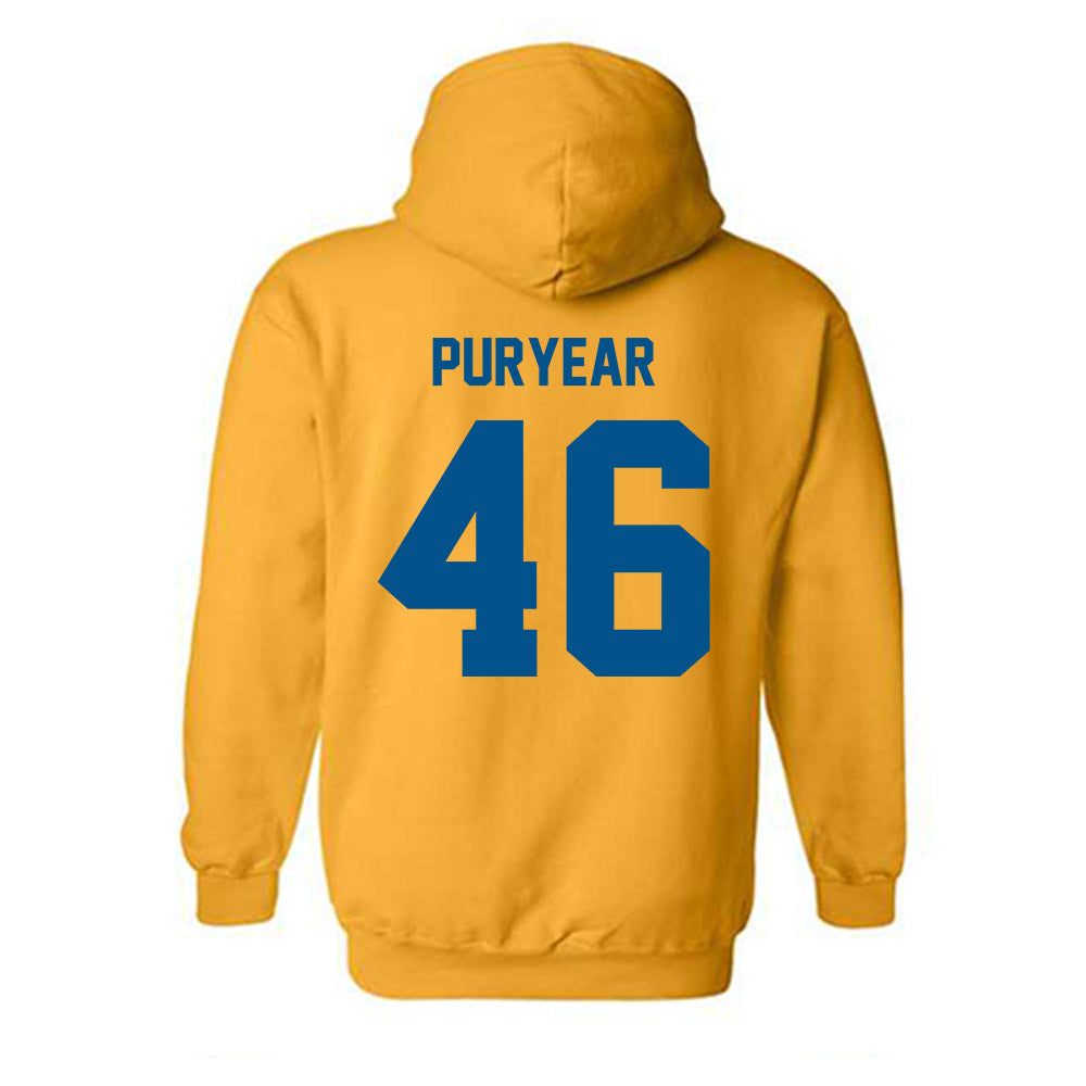Delaware - NCAA Football : Julius Puryear - Classic Fashion Shersey Hooded Sweatshirt-1
