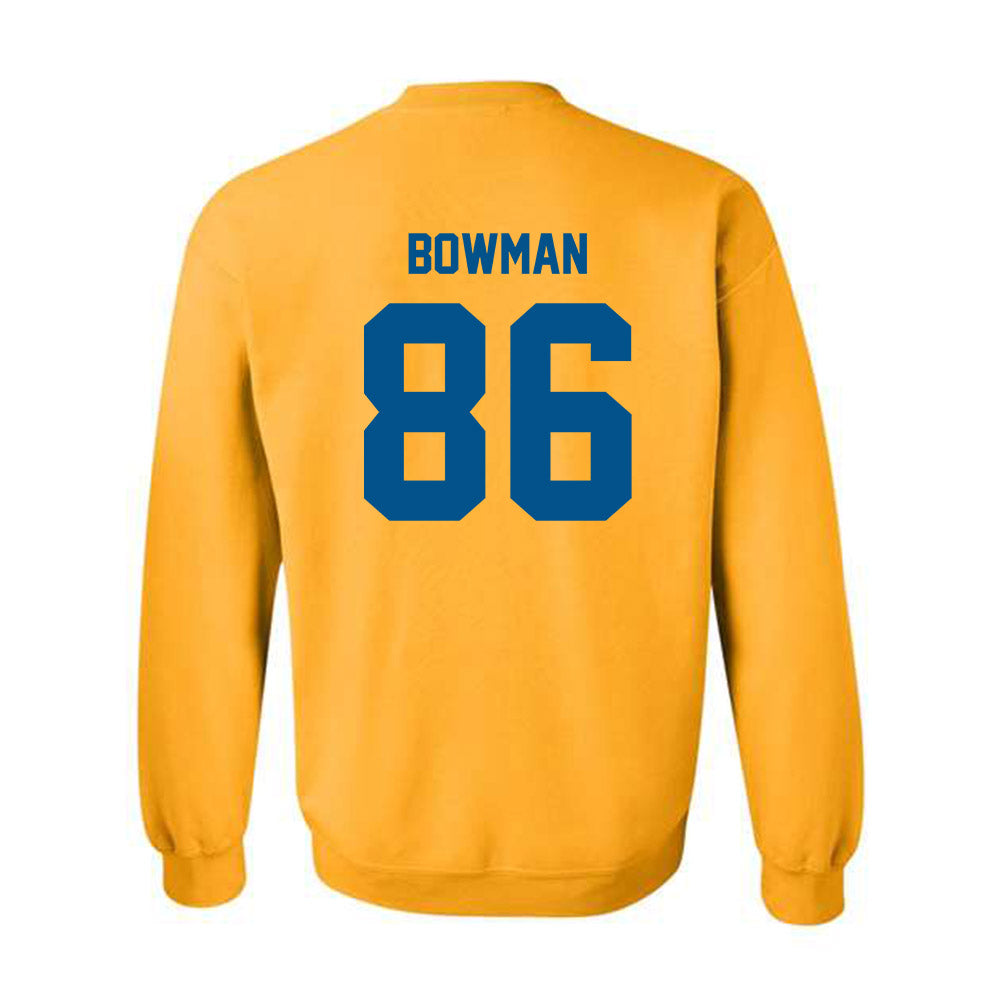 Delaware - NCAA Football : Jaxson Bowman - Classic Fashion Shersey Crewneck Sweatshirt-1
