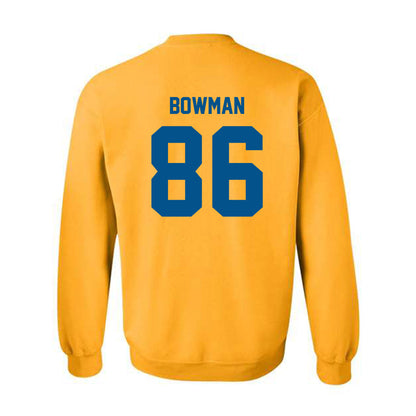 Delaware - NCAA Football : Jaxson Bowman - Classic Fashion Shersey Crewneck Sweatshirt-1