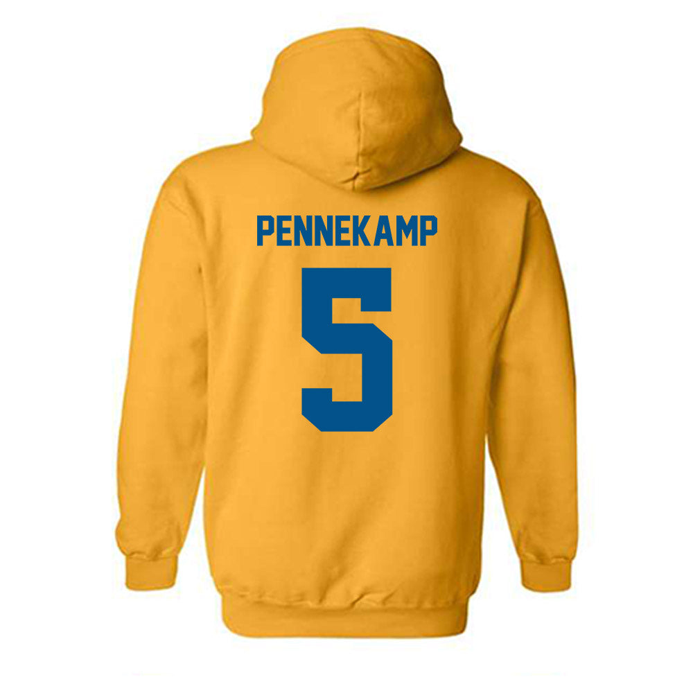 Delaware - NCAA Women's Lacrosse : Katie Pennekamp - Classic Fashion Shersey Hooded Sweatshirt-1