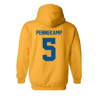 Delaware - NCAA Women's Lacrosse : Katie Pennekamp - Classic Fashion Shersey Hooded Sweatshirt-1