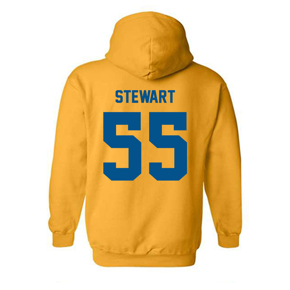 Delaware - NCAA Football : Dylan Stewart - Classic Fashion Shersey Hooded Sweatshirt-1