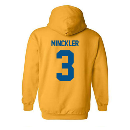 Delaware - NCAA Baseball : Matthew Minckler - Classic Fashion Shersey Hooded Sweatshirt-1
