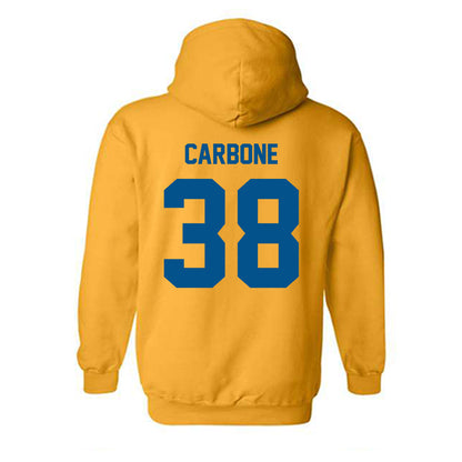 Delaware - NCAA Baseball : Cole Carbone - Classic Fashion Shersey Hooded Sweatshirt-1